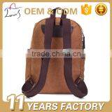 Guangzhou Canvas Schoolbag Laptop Bag Travelling Bag With pu thumbnail-3