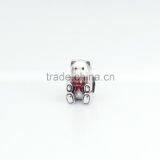 Lucky Floating Freedom Bear Charms Wholesale thumbnail-1