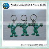 Funny Toy 2d Soft Pvc Keychain/2d Custom Shaped Soft Pvc Keychain