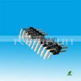 2.54mm Pitch Double Row Right Angle Pin Header Connector thumbnail-3