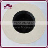 Fedora Hat Wide Brim Suede Panama Hat Brown Wholesale Men Fedora Hat thumbnail-6