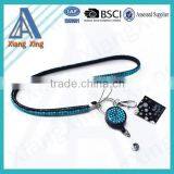 Hot Selling Crystal Yoyo Badge Reel Retractable Rhinestone Lanyard thumbnail-6