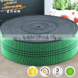 Manufactory elastic tape for sofa & green color sofa webbing & width 6cm elastic webbing