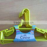 CH005 Plastic kids coat hanger wholesale