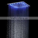 Free Shipping Top Sale Concealed Polished Stainless Steel Rainfall Shower Bath Led Light Shower Head thumbnail-5