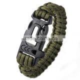 ParaCord Wristbands Outdoor Camping Survival Strap Lifesaving Bracelets thumbnail-2