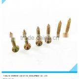All Size Brass Plated Screws Pozidriv Head Fine Thread Drywall Screws thumbnail-5