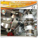 PVC Pipe Manufacturing Process Twin Screw Extruder PLC Control