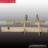 Open Cell Aluminum Suspended Decorative False Ceiling Panel Grid thumbnail-2