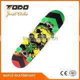 Wholesale 5 Inch 100% Ful Aluminum Truck Bamboo Skateboard Deck thumbnail-5