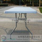 High Quality 2 Meters Strong Plastic Picnic Table/hot Sell Plastic Restaurant Table With Removable Legs thumbnail-4