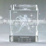 Handmade Engrvaed Laser Dancer Crystal For Home Decorations