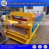 glazed roof tile roll forming construction machine tile machine for sale