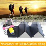 14Watt Foldable Solar Panel Battery Charger for Mobile Phone/Ipad/power Bank