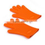 high heat-resistant silicone bbq Grilling gloves and claws