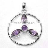 Amethyst 925 Sterling Silver Pendant thumbnail-1