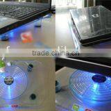 High Quality Colorful Notebook Laptop Cooling Stand With Led Light thumbnail-4
