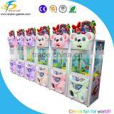 2016 New Cheap Little Bear Toy Crane Machine Coin Operated Gift Game Machine for Sale thumbnail-5