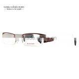 New Design Wholesale Modern Stainless Steel Name Brand Carmim Men/women Eyewear Glasses Optical Eyeglasses Frame AW102 thumbnail-3