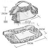 Vintage Women Canvas Leather Satchel Messenger Shoulder Handbag Shopper Bag Tote thumbnail-4