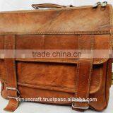 real leather weekend bag/luggage bag for men