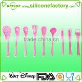 2016 Eco-friendly 9 Pieces Silicone Kitchen Utensils Cooking Utensil Set thumbnail-1