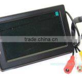DIY 4.3" TFT LCD Monitor 2 Video Input/Car Holder + IR Car Camera Rearview Kit
