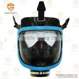 Light Weight Full Face Gas Fireproof Mask- Blue Single Cartridge for Security thumbnail-3