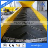 Herringbone rubber conveyor belt for quarry