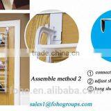 Over the Door Hanging Wall Mounted Iron Shelves Shoe Rack,DIY Hanging Shoe Organizer Storage Shoe Shelf thumbnail-4