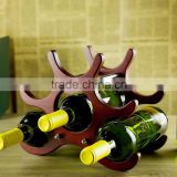 Wholesale home furniture 6 wooden wine racks