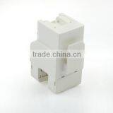 Cat 6 UL RoHS 180Degree UTP Modular Keystone Jack With Dust Door thumbnail-2