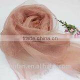 New Products Lady Fashionable Silk Muslim Square Scarf thumbnail-3