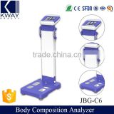 High-end body composition analyzer with printer body fat analyzer machine for sport fitness centre