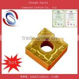 Gear Carbide Cutting Tools Golden Back TiN AlTiN Coated Heavy Cutting