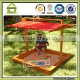 SD-SB03 Children's Playhouse Wooden Sandbox thumbnail-1