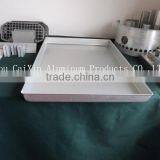 OEM ODM Factory Supply Top Quality Custom Sheet Aluminum Metal Tray for Seafood Fast Frozen Processing thumbnail-1