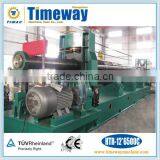 Special Use NC Hydraulic Three Roller Plate Rolling Machine for Ships Building or Trailer thumbnail-1