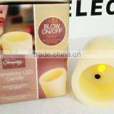 Blow On/off Led Candles Flameless Led Candles With Blow On/off Function Flameless Led Candles thumbnail-2
