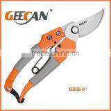 8" Plastic Handle Garden Secateurs thumbnail-1