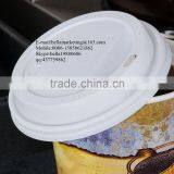 Wholesale Disposable Plastic Flat Lid, White Hot Paper Cup Travel Lid for 20 Oz. Cups thumbnail-3