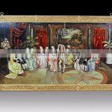 The Family Picnic Framed Wall Mounting Oil Painting, Home Decorated Painting Mural thumbnail-6