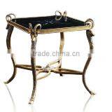 Small Wood Animal Coffee Table, Baroque Style Luxury Coffee Table thumbnail-1