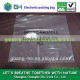 Disposable Biodegradable Pla Plastic Bags/ Transparent PLA Packaging Bags / Durable PLA Bags thumbnail-1