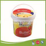 1L IML Plastic Cream Cup With Handle and Lid thumbnail-1