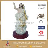 5 Inch Polyesin Handmade Catholic Craft Jesus Christ Statue