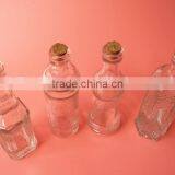 Cheap Liquid Use Mini Glass Cork Bottle