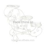 Classic Plant Stand Shelf Holds Garden 3 Tier Iron Flower Pot Stand thumbnail-6