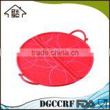 NBRSC Multifunction Foldable Silicone Pot Strainer Splatter Screen Guard thumbnail-3