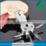 3CR13MOV Outdoor Product 7-in-1Portable Multifunctional Key Ring thumbnail-1
